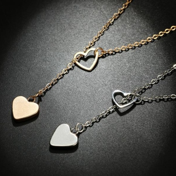 NEW heart lariat necklace - Picture 2 of 8